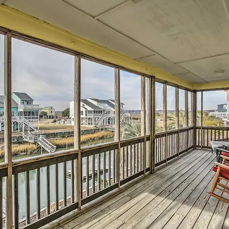 Steps To Sunset Beach Canal-Front Home With Dock!